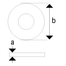 M5 - A2 St/St - Penny Washer