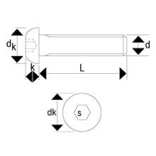 M8 - A4 - 316 Grade BS4168