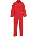 Boiler Suit - Bizweld Flame Retardent Red - Steel Suppliers