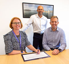 ParkerSteel Celebrates New Partnership with the Port of Dover                                                                   