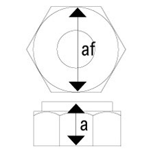 A2       - 304 Grade - DIN 985