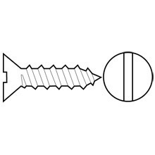 4.8mm Slot Countersunk - AB