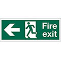 Fire Exit 400 x 150mm Gemglow