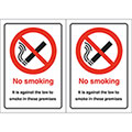 No Smoking Against The Law