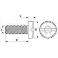 M2.5  - A2 - Grade 304 - DIN85