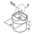 Model 0771 Tube 48.3 x 2.6mm