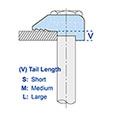 Type A - Recessed Top - BZP