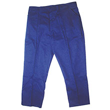 Polycotton - Navy - Regular - Trousers