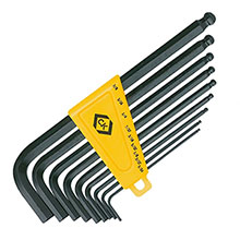 CK 4444I Ball End 9 Piece Set - Hexagon Wrench - Allen Key