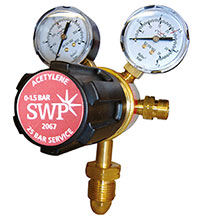 Single Stage 2 Gauge Acetylene - Regulator