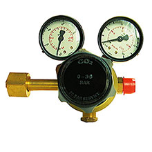 Single Stage 2 Gauge CO2 - Regulator