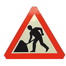 Men At Work - Chapter 8 Regulation Sign