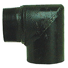 Black 90 Deg M/F - BS1740 - Pipe Fittings - H/W Elbow