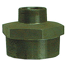 Black Hex Reducing - BS1740 - Pipe Fittings - H/W Nipple