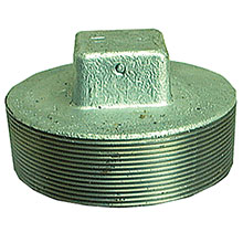 Galv - BS1740 - Pipe Fittings - H/W Plug