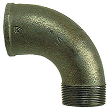 Black 90 Deg M/F Par192B - Pipe Fittings - M/I Bend