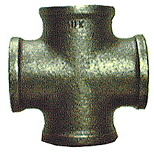 Black Par171B - Pipe Fittings - M/I Cross