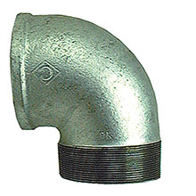 Galv 90 Deg M/F Par152G - Pipe Fittings - M/I Elbow