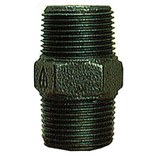 Black Hex Par144B - Pipe Fittings - M/I Nipple