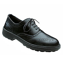 Black Tie Brogue - Safety Shoes