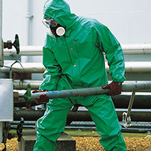 Northylon Green PVC - Coverall