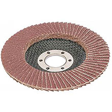 Glass Fibre Backed - Aluminium Oxide Flap Discs - Box of 10