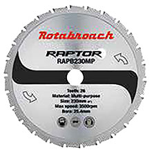 For Evolution Raptor 355mm Circular Saw Blade