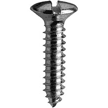 4.8mm Slot Raised Countersunk Self Tapping Screws - A2 - AB