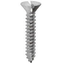 2.9mm Slot Countersunk - AB Self Tapping Screws - A2