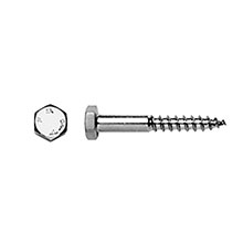 M12 - Galv - DIN571 Coach Screw - Hex Head