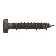 M10 - Galv - DIN571 Coach Screw - Hex Head