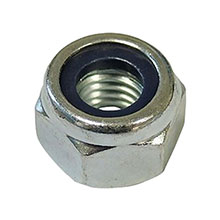 Galv - Grade 10 - DIN 985 Nyloc Nut - Type T