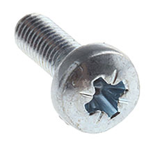 M3 - BZP - DIN7985 Machine Screws - Pozi Pan