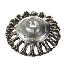 Wheel - Twist Knot Wire Brush