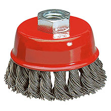 Wire Brush - Cup Twist Knot Steel - Pro