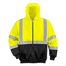 Hi-Vis 2 Tone Yellow/Black Hoodie