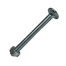 M12 - Self Coloured - DIN603/555 Carriage Bolt & Nut