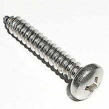 Self Tapping Screws - BZP - 4.8mm Pozi Pan - AB