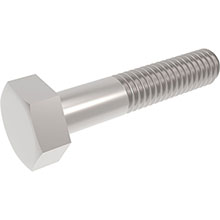 M8 - A4 - 316 Grade - DIN931 Stainless Steel Bolt