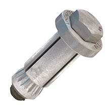 Lindapter - Type HB - Hollo-Bolt - Hex Head -  HDG Finish