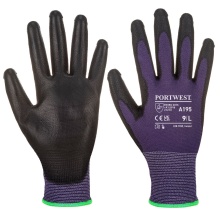 Portwest A195 - Touchscreen - PU Purple/Black Glove