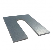 Steel Shim M20  75 x 100 Horseshoe Shims