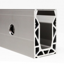 Side Fix Channel - Posi-Glaze Aluminium Profile