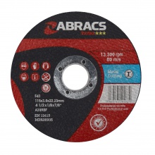 Cutting Disc - Metal - Abracs Proflex Boxed - Flat