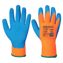 Portwest A145 - Cold Grip Glove Orange/Blue