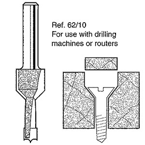 Trend62/10 Drill/Countersink T