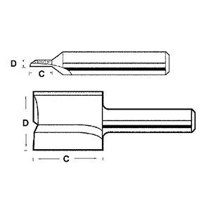 Trend Straight Fluted TCT