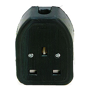 3 Pin Rubber Trailing Socket