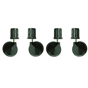 For 1" Black Tubing 4 Pack