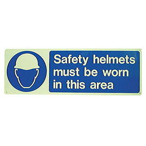 Safety Helmets Must Be Worn